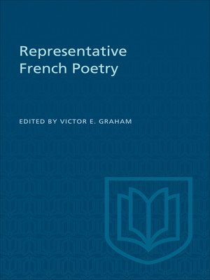 cover image of Representative French Poetry